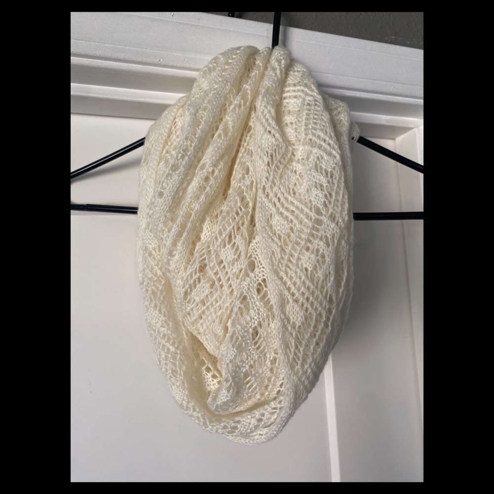 Cream scarf